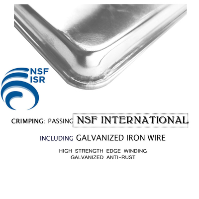 26 x 18 inci 1,2mm aluminium paduan baking pan aluminium paduan baking tray aluminium oven tray oven baking tray