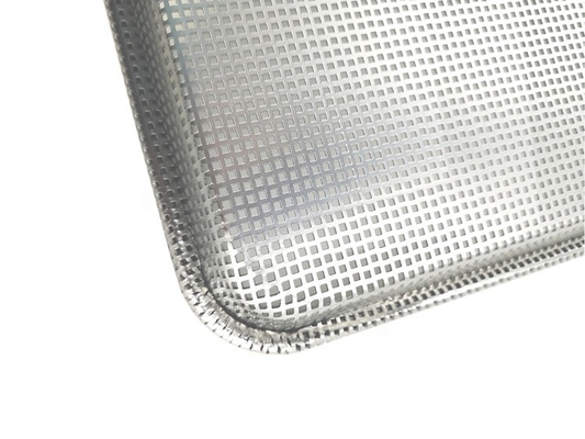 13 * 18 inci 1,2mm aluminium baki lapisan pan non-lengket pan daging pan panas baki
