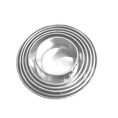 10 Inch Aluminium Round Cake Pan Mold Roti Tin Round Cake Tin Cake Baking Gateau Pan Alat Gateau