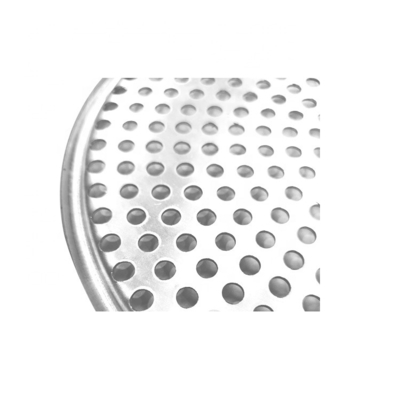 18 Inch Perforated Round Aluminium Pizza Pan Punched Pizza Tray Baking Tray Untuk Restoran