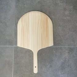 12 * 22 Inci Premium 12 Inci Kayu Pizza Kulit Pine Kayu Pizza Paddle 56cm Pizza Board