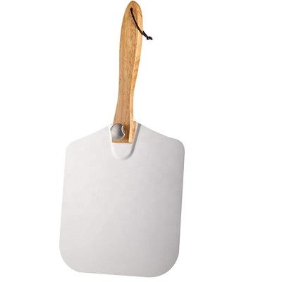 12&quot;*14&quot;*25' Pizza Turning Peel Foldable Wooden Handle Aluminium Pizza Peel
