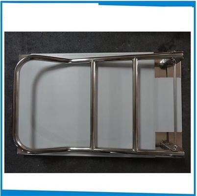 RK Bakeware China Foodservice NSF Platform Pengangkutan Kargo Lipat Bakery Rack Warehouse Trolley Cart