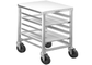 RK Bakeware China Foodservice NSF 15 Tiers Miwi Oven Rack Stainless Steel Baking Trolley