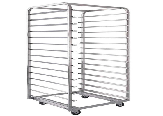 RK Bakeware China 15 Tray Baking Tray Stainless Steel Trolley Roti Oven Baking Rack