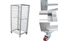 RK Bakeware China Foodservice NSF 15 Tiers Miwi Double Oven Rack Stainless Steel Baking Trolley