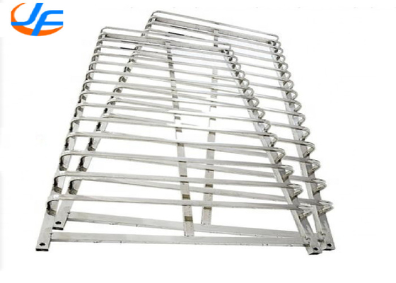 RK Bakeware China 15 Tray Stainless Steel Baking Tray Trolley Buffet Service Tray Rak Trolley Makanan