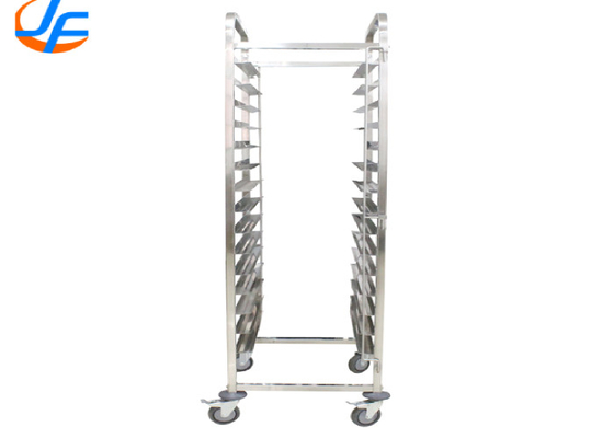 RK Bakeware China Foodservice NSF Custom Revent Oven Rack Rack Baja tahan karat Gastronorm Food Tray Trolley