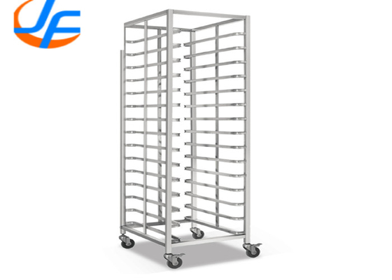 RK Bakeware China Foodservice NSF Custom stainless steel Nesting Baking Trolley Oven Rack Bakery Pan Trolley