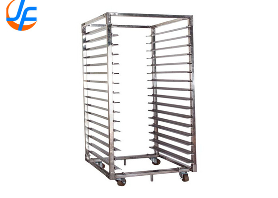 RK Bakeware China Foodservice NSF 15 Lapisan 30 Pans SUS304 Baking Tray Trolley Oven Rack Double Rack