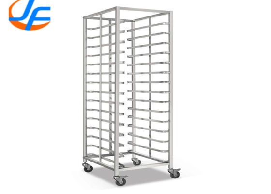 RK Bakeware China 32 Tray Baking Tray Trolley / Gastronorm Food Trolley Rack pembuatan keju