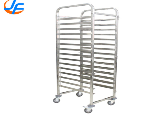 RK Bakeware China Foodservice NSF 800 600 Stainless Steel Komersial Baking Tray Oven Rack Bakery Trolley