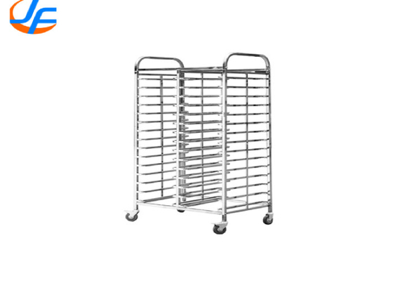 RK Bakeware China Foodservice NSF 800 600 Stainless Steel Komersial Baking Tray Oven Rack Bakery Trolley