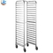 RK Bakeware China Foodservice NSF 600 × 400 mm Oven Baking Tray Trolley, Gastronorm stainless steel Trolley