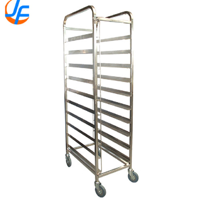 RK Bakeware China-Komersial Catering Baja tahan karat Gastronorm Food Tray Rak Trolley GN1/1