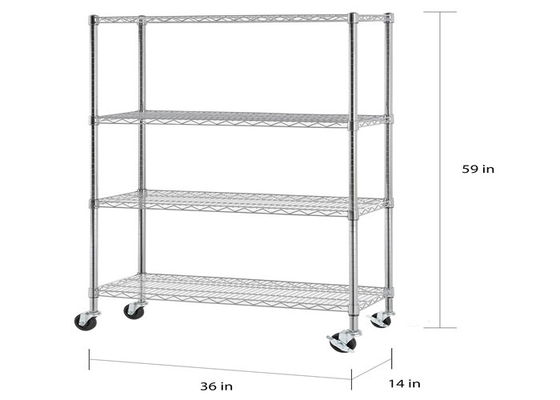 RK Bakeware China Foodservice NSF 3 Tier Stainless Steel Food Serving Trolley Keranjang Distribusi Bahan Keranjang