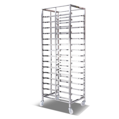 RK Bakeware China-Aluminium Bakery Oven Roti Baking Tray Trolley Cake Rack Cart Untuk Bakeware