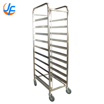 RK Bakeware China-Nesting Commercial Stainless Steel Trolley Rack / Customized Baking Rack Untuk Industri Bakery