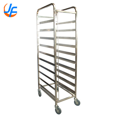 RK Bakeware China-Nesting Commercial Stainless Steel Trolley Rack / Customized Baking Rack Untuk Industri Bakery