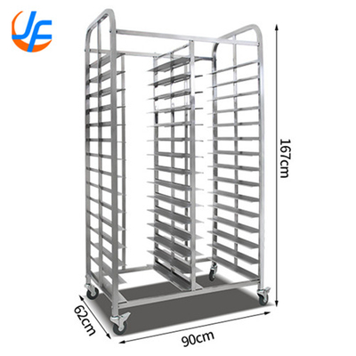 RK Bakeware China-Nesting Commercial Stainless Steel Trolley Rack / Customized Baking Rack Untuk Industri Bakery