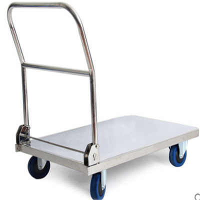 Grosir OEM Piring Pengangkutan Trolley stainless steel