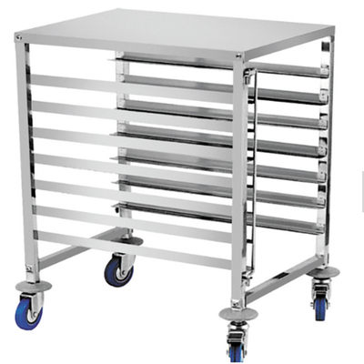 RK Bakeware China Foodservice NSF Restoran Gn1/1 Bakery Food Trolley/Mobile Stainless Steel Trolley