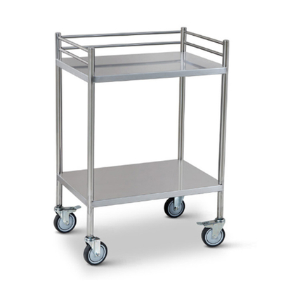 RK Bakeware China Rumah Sakit Medis Pakaian Trolley Baja tahan karat Trolley bedah dengan laci