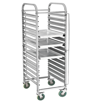 RK Bakeware China Foodservice NSF Standar Tinggi Baja Tidak Berlemak Tangki Baking Trolley Oven Rack