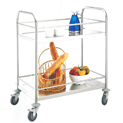 RK Bakeware China Foodservice NSF Trolley Baja Ringan dengan Roda Trolley Pakaian Mudah Penanganan