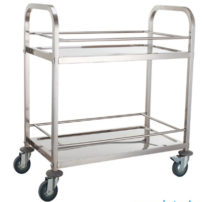 RK Bakeware China Foodservice NSF Trolley Baja Ringan dengan Roda Trolley Pakaian Mudah Penanganan