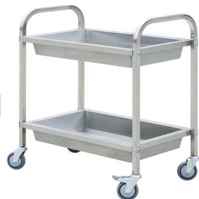 Heavybao Hotel Restoran Baja tahan karat Gn Pan Bakery Tray Rack Trolley