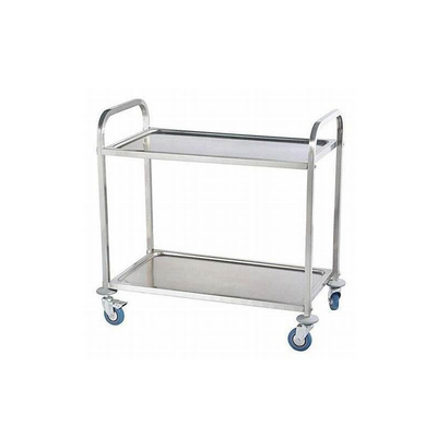 RK Bakeware China Foodservice NSF Double Line Tray Rack Trolley Baja tahan karat Bakery Trolley
