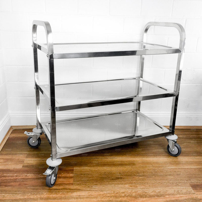 RK Bakeware China Foodservice NSF Bakery Cooling Rack Baking Tray Trolley Oven Rack Dengan 15 Tray