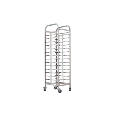 RK Bakeware China Foodservice NSF Bakery Cooling Rack Baking Tray Trolley Oven Rack Dengan 15 Tray