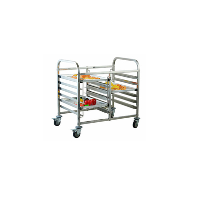 RK Bakeware China Produsen untuk Transportasi Baja tahan karat Gastronorm Rack Trolley Kecil