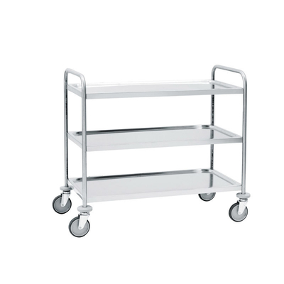 RK Bakeware China Produsen untuk Transportasi Baja tahan karat Gastronorm Rack Trolley Kecil