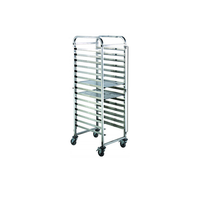 RK Bakeware China Produsen untuk Transportasi Baja tahan karat Gastronorm Rack Trolley Kecil