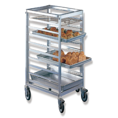 Rk Pembuat Pakan China-Roll di stainless steel baking tray Trolley Bun Pan Rack - 20 Pan