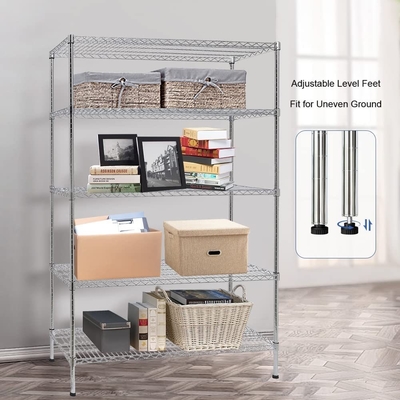 Rk Bakeware China Foodservice Commercial Wire Shelf Heavy Duty Metal Storage Rack Unit Rak untuk Dapur
