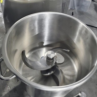 Rk Baketech China 45 liter Vertikal Cutter Mixer untuk pengolahan makanan