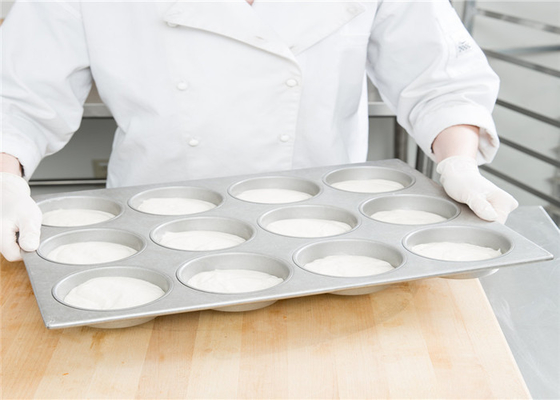 RK Bakeware China Foodservice NSF Aluminium Hamburger Bun Baking Tray Ukuran Lengkap USA Bakery