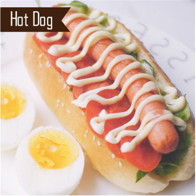 RK Bakeware China Foodservice NSF Aluminium Nonstick Hotdog Bentuk Pan
